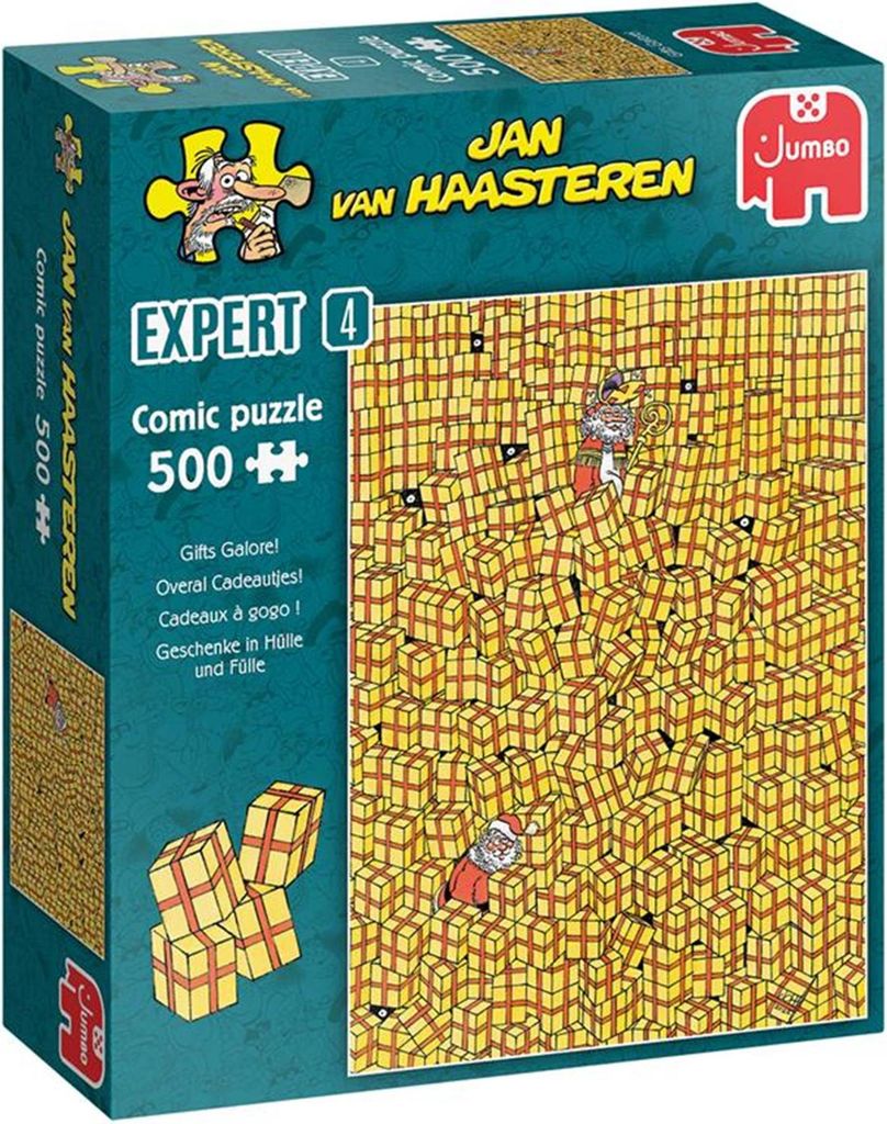 Jan Van Haasteren Pluz Puzzle Experte 4 überall präsentiert !, 500