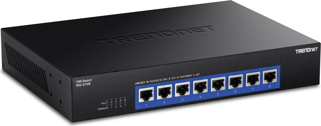TRENDnet TEG-S708 8-Port 10G Switch