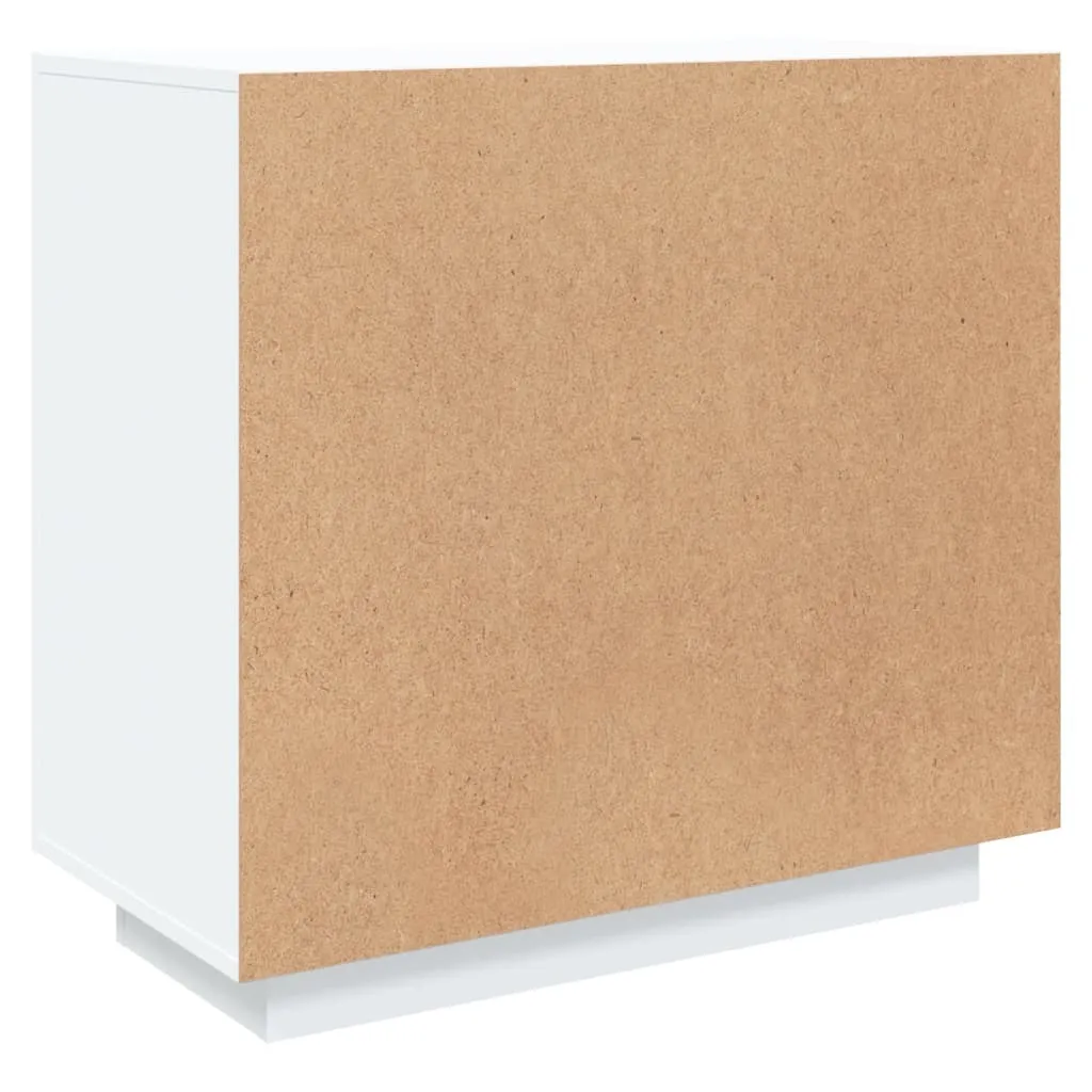 Credenza Bianca Legno Octo1124243 - Vetrina Moderna 80x40x75 cm - 5