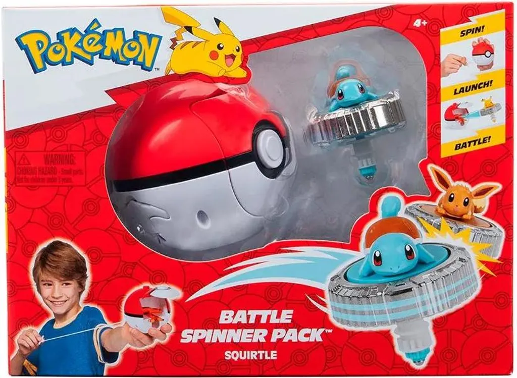 Figurine Pokémon Battle Spinner PKW4397 pour Jeux de Récréation