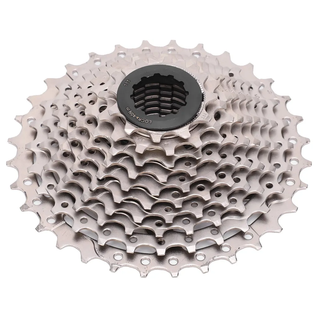 Cassette Vélo 10 Vitesses en Acier Nickelé 11-32T Haute Performance