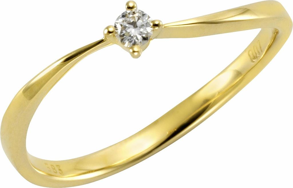 Orolino Ring Gold 585 mit Brillant 0,07ct.