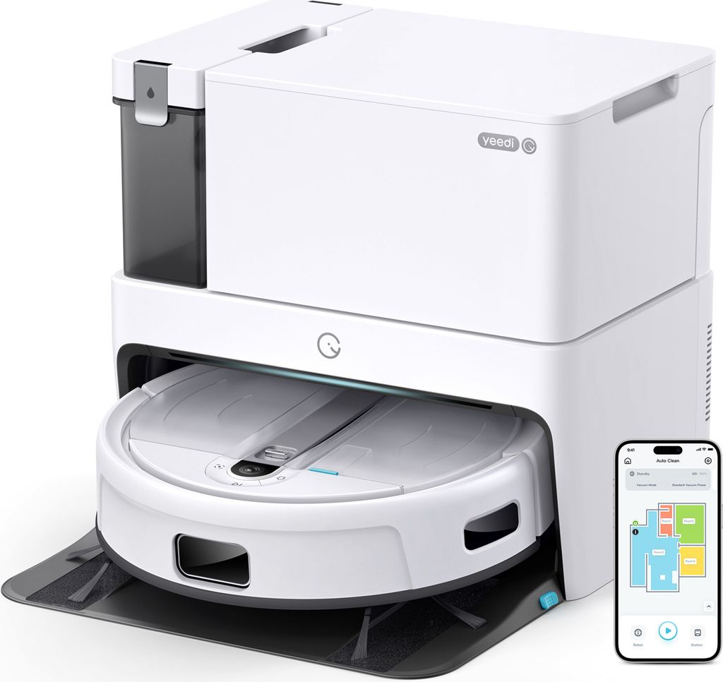yeedi Cube Saugroboter mit Wischfunktion, Automatisches Produktbild