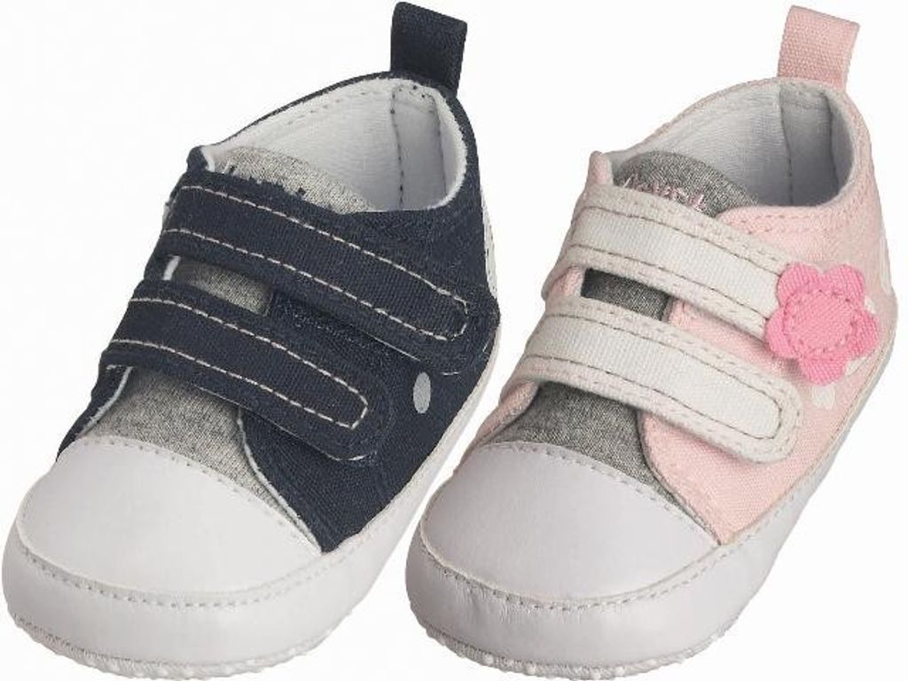 Playshoes Canvas-Sneaker rose Gr.18
