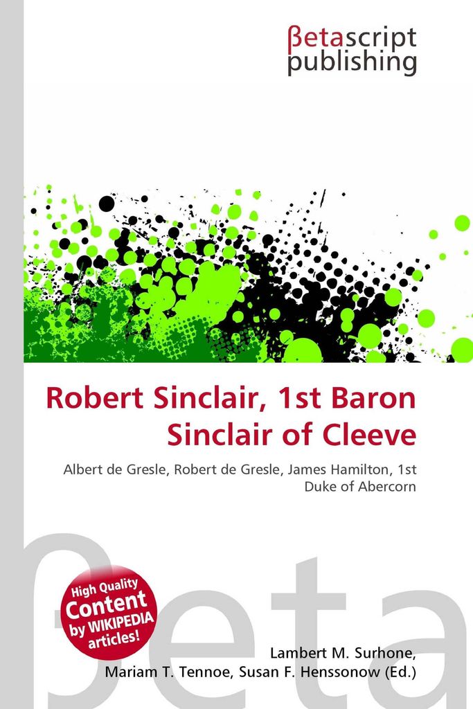 Robert Sinclair, 1st Baron Sinclair of Cleeve