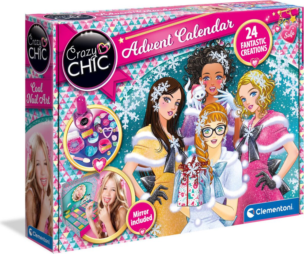 Clementoni 18673 - Crazy Chic - Adventskalender Produktbild 