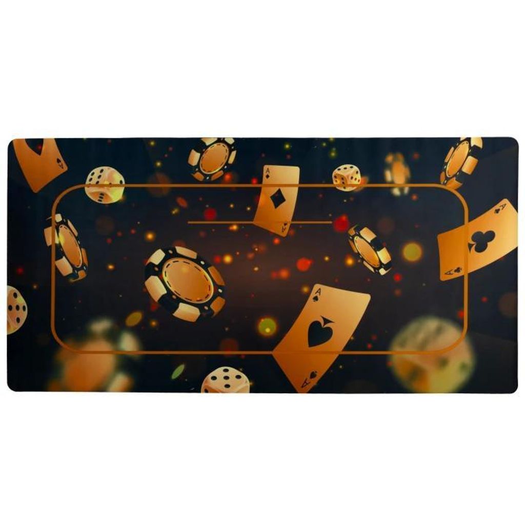 Pokermatte Casino - Pokerauflage - Pokertisch Matte - Pokertisch Auflage - Pokermatte - Poker Zubehör