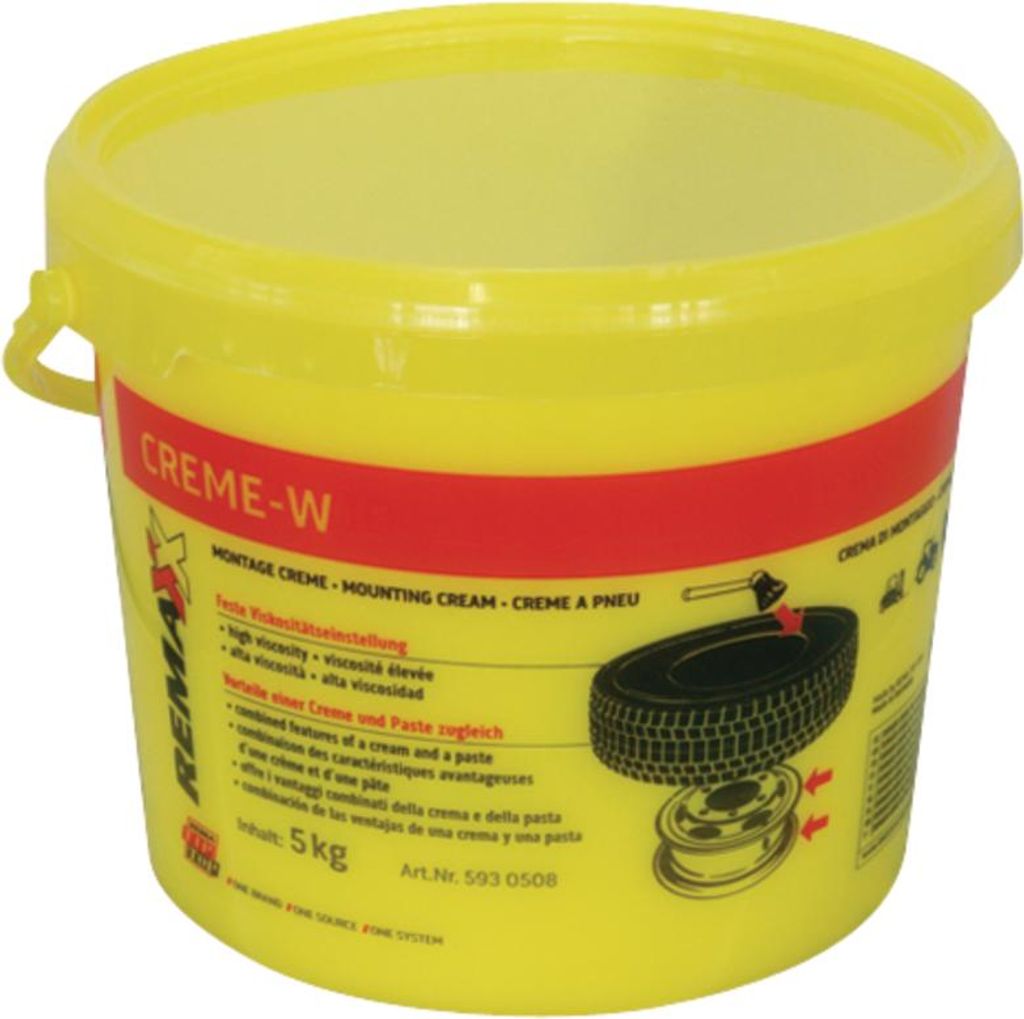 REMA Reifenmontagecreme W, 5 kg Eimer