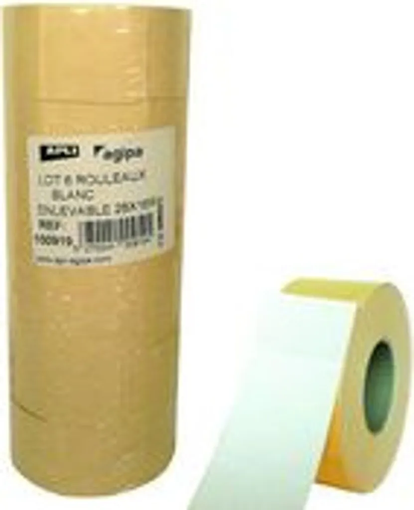 Etichette Prezzi Agipa 26x16mm Bianche - Ricambi Professionali Universali