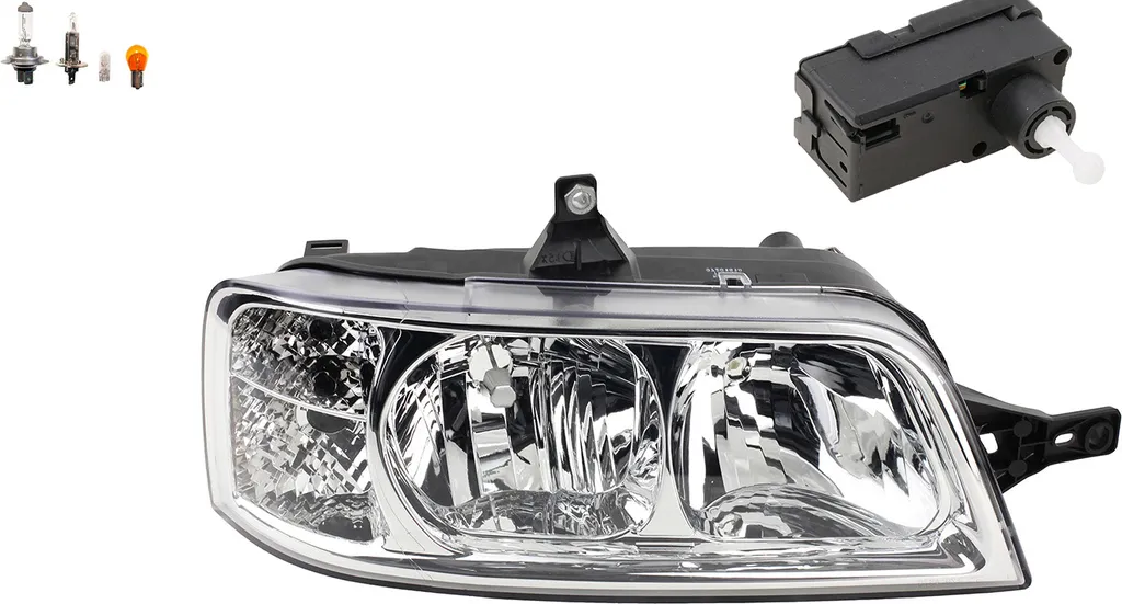 Proiettore Destro Fiat Ducato 244 Johns 1328425080 con Motorino