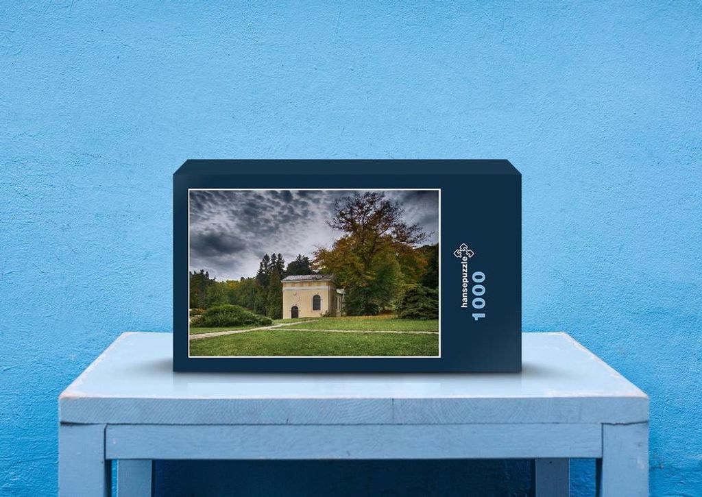 hansepuzzle 59862 - Park Puzzle, 1000 Teile, Natur, 60,0 x 46,0cm mit hochwertiger Aufbewahrung, Kartonbox und wiederverschließbarem Beutel