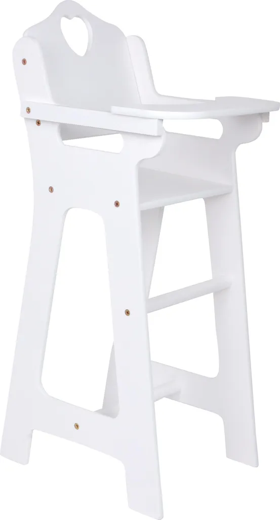 Chaise haute de poupée pour apprendre à nourrir son bébé - Jeu d'éveil
