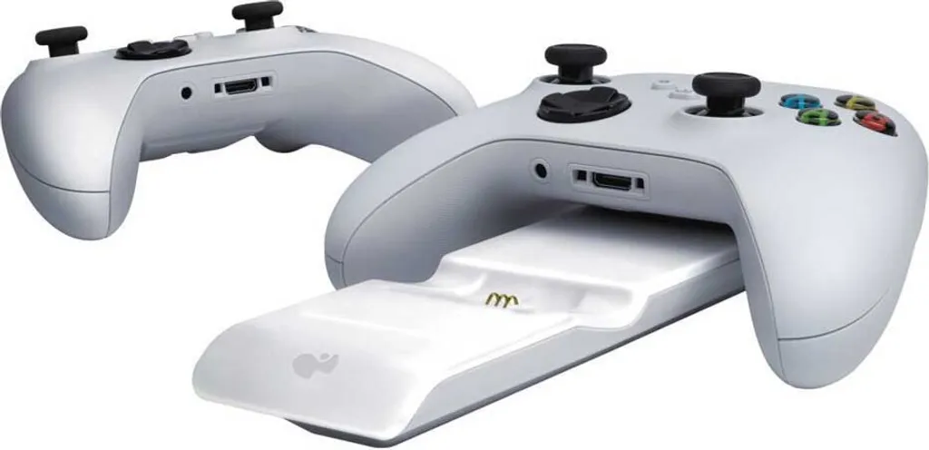 Station MetaVolt PDP Blanche : Charge Rapide Magnétique pour Xbox X/S