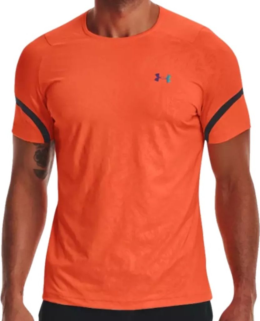 Under Armour Ua Rush 2.0 Emboss Ss 825 Blaze Orange L
