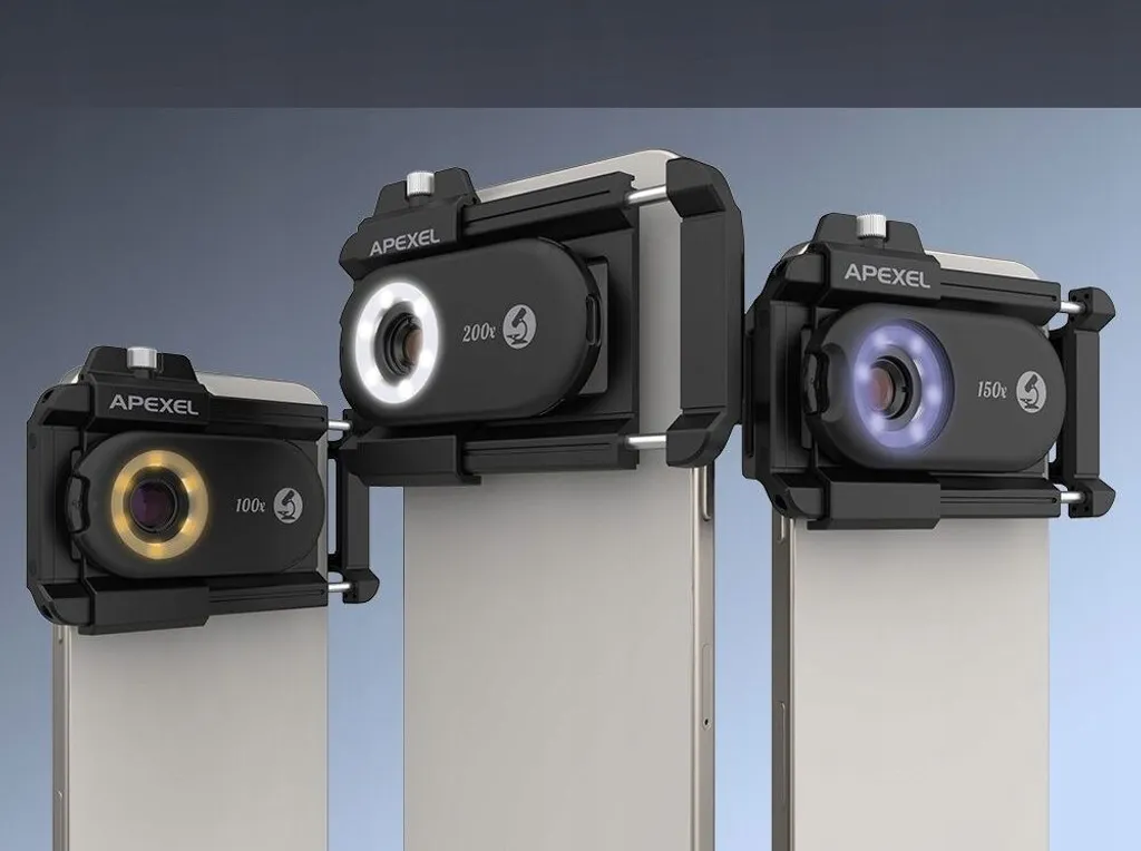 Loupe microscope pour smartphone anti-reflet : examinez les circuits - 4