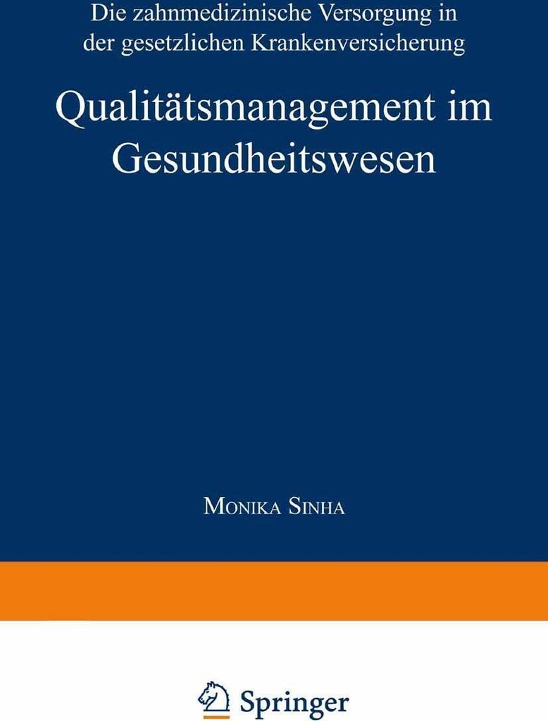 Qualitätsmanagement im Gesundheitswesen