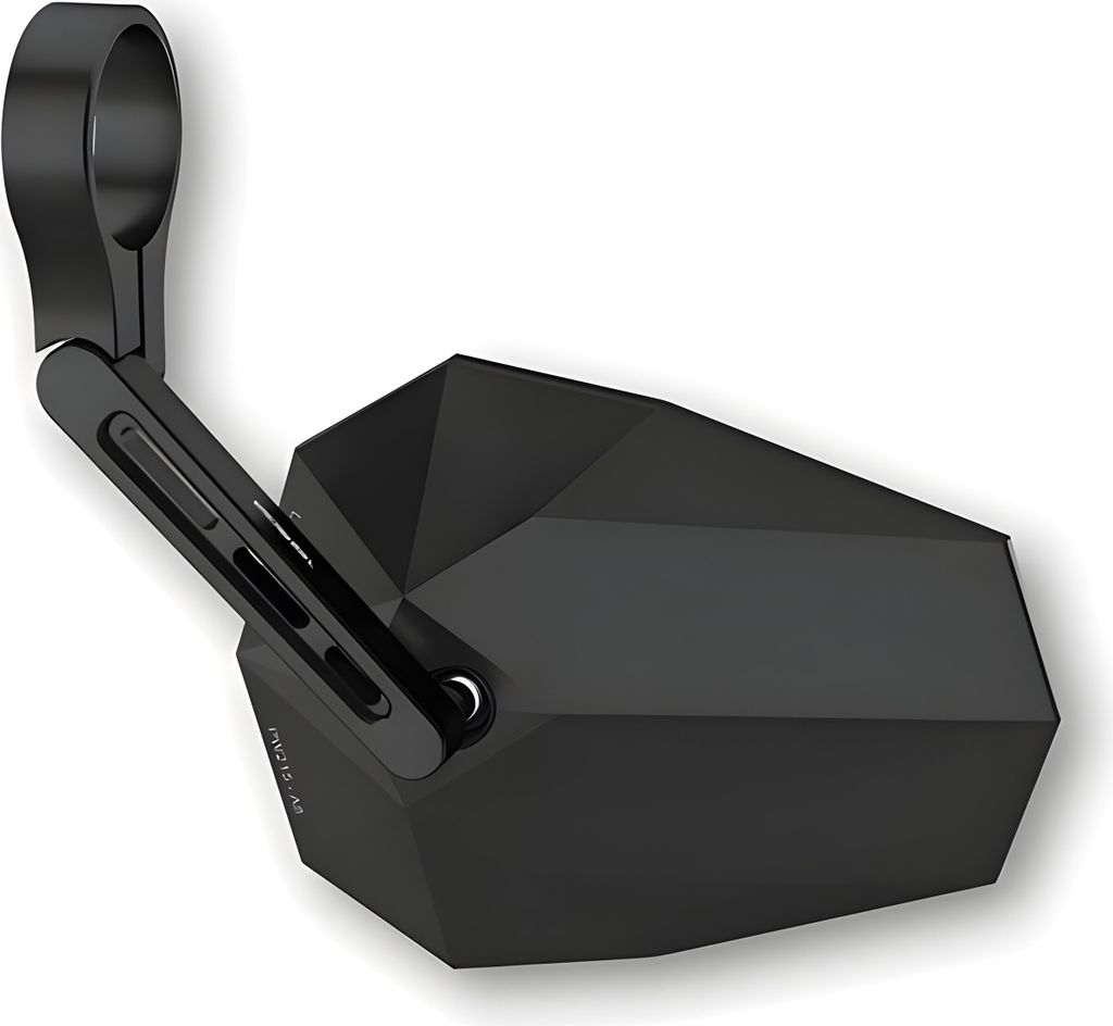 HIGHSIDER STEALTH-X5 Lenkerendenspiegel, kurz