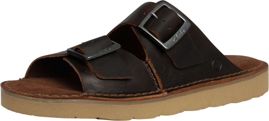 Clarks Solsbury Riemchensandalen, Braun 42 EU