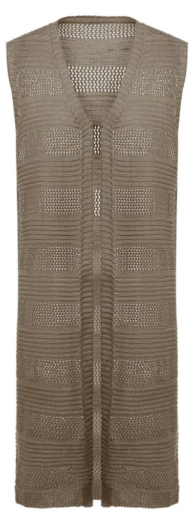 dulcey damen vest - Beige, XS/S