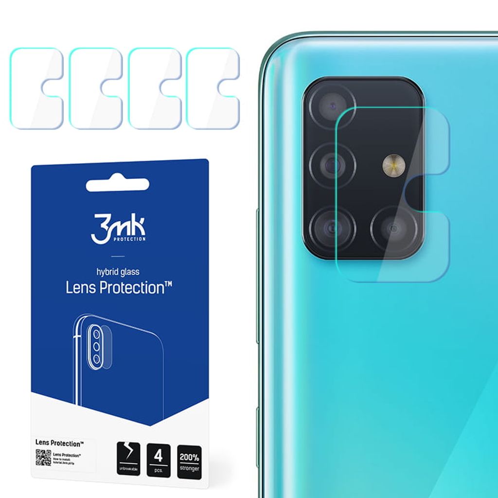 3mk Hybridglas Lens Protection für Samsung Galaxy A51 5G Produktbild 