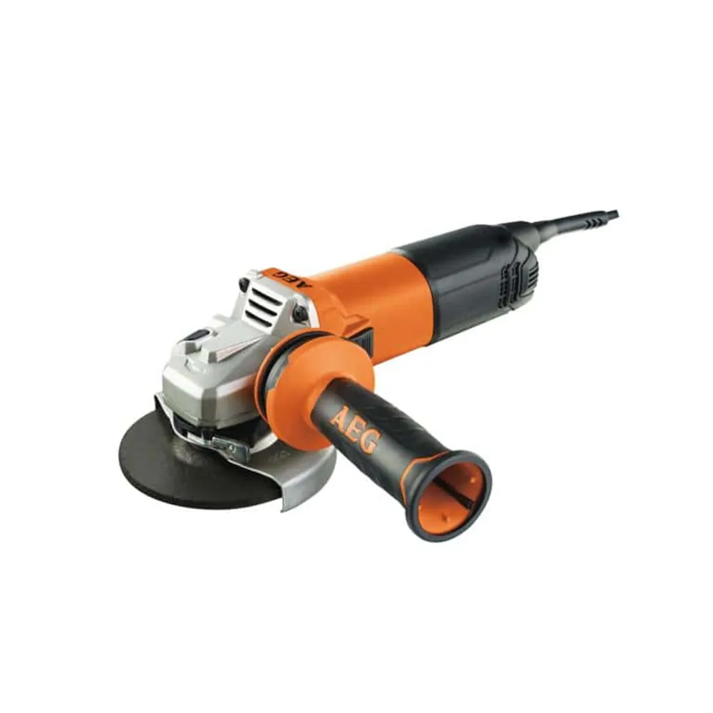 Meuleuse filaire 125mm AEG WS13-125SXEK Kit complet pour découpe et polissage