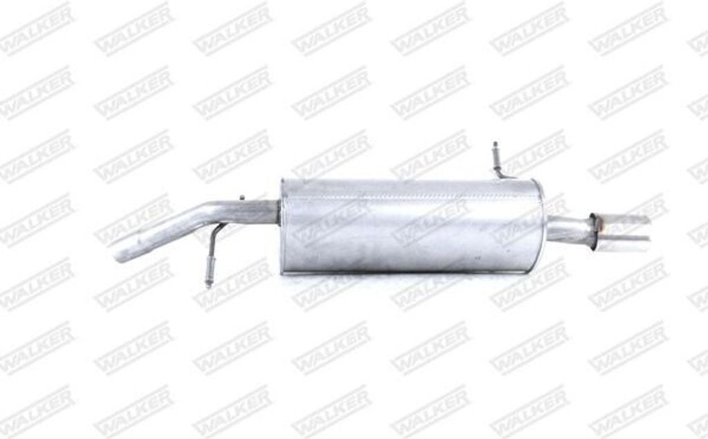 WALKER 23223 Endschalldämpfer passend für PEUGEOT 207 (WA, WC) Auspuff