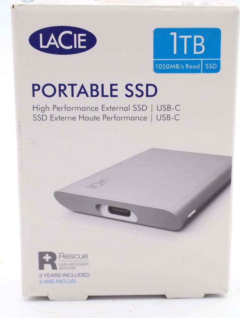 LaCie Portable SSD v2 1TB USB-C