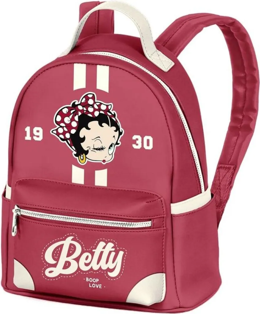Sac à Dos Betty Boop Rouge Karactermania Varsity pour Loisirs et École