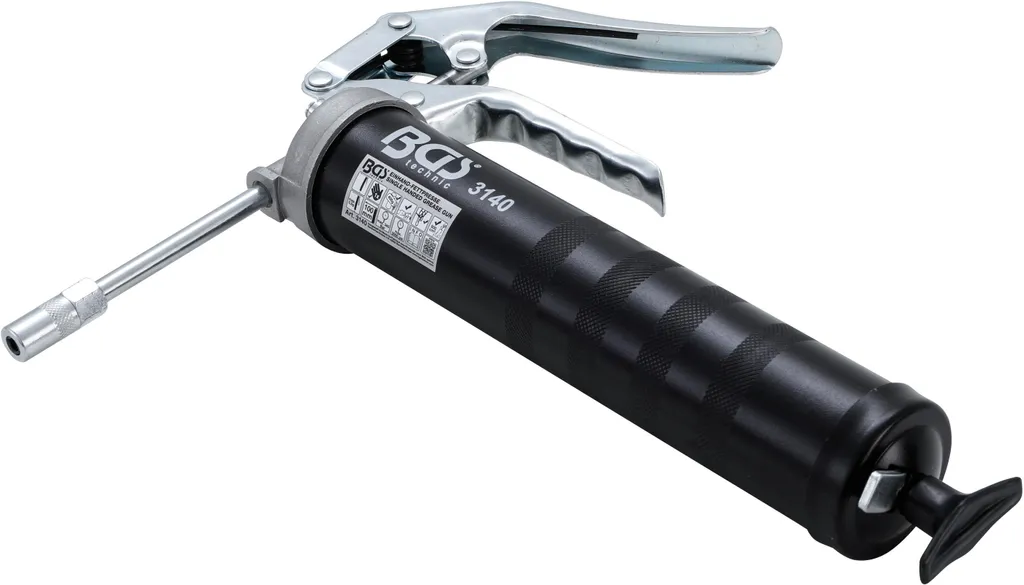 Pompe à graisse à une main BGS 3140 idéale pour entretien agricole et auto