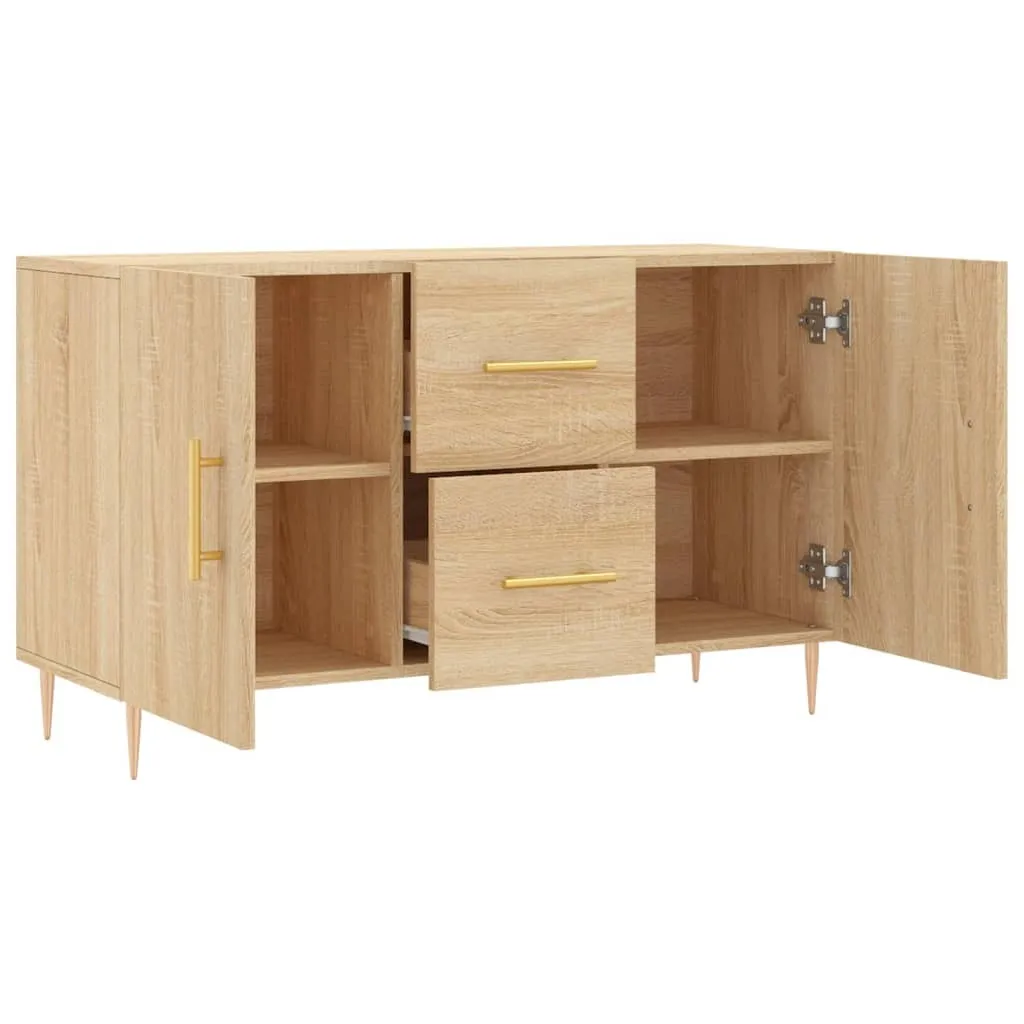 vidaXL Credenza rovere Sonoma 100x36x60 cm materiale a base di legno - 5