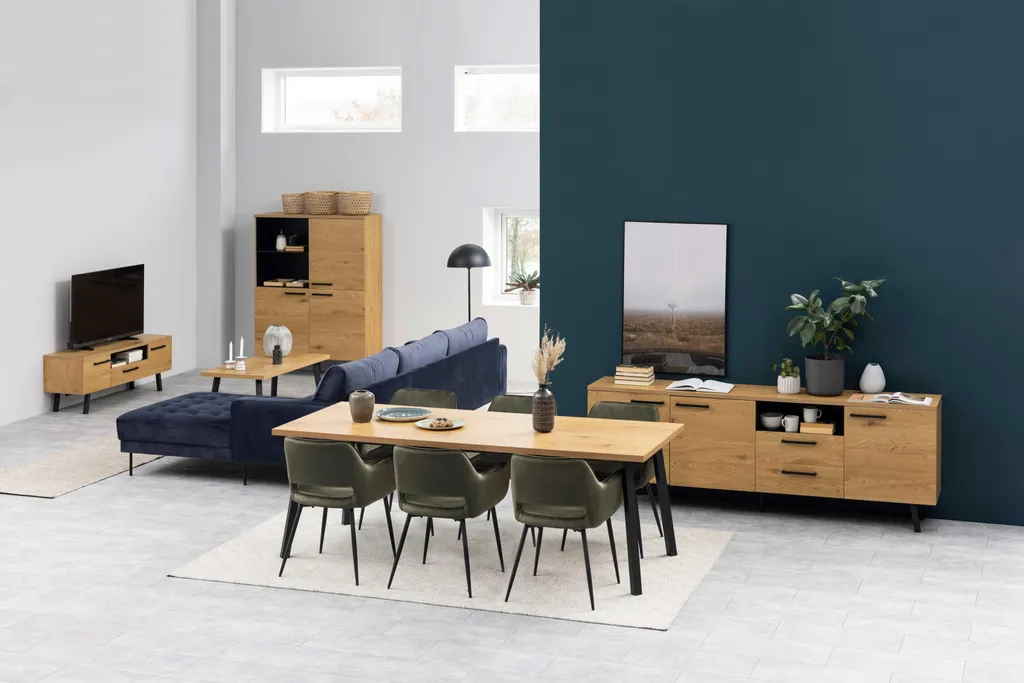 Chaise Ranja velours vert : confort lombaire et assise stable - 9