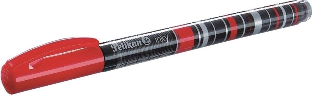 Fineliner Inky 0.6mm rot Packung mit 10 Stück