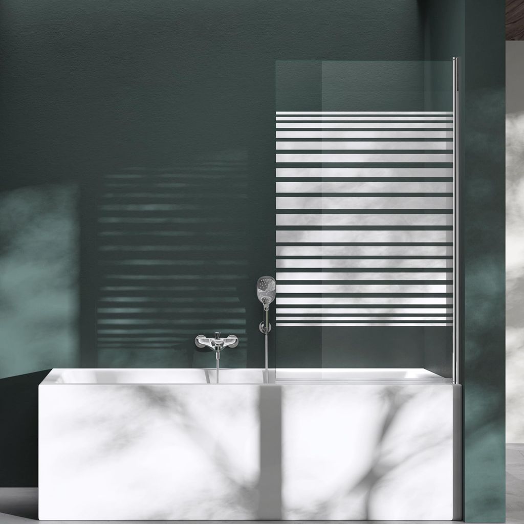 Mai & Mai Duschwand für Badewanne Sicherheitsglas mit Produktbild 