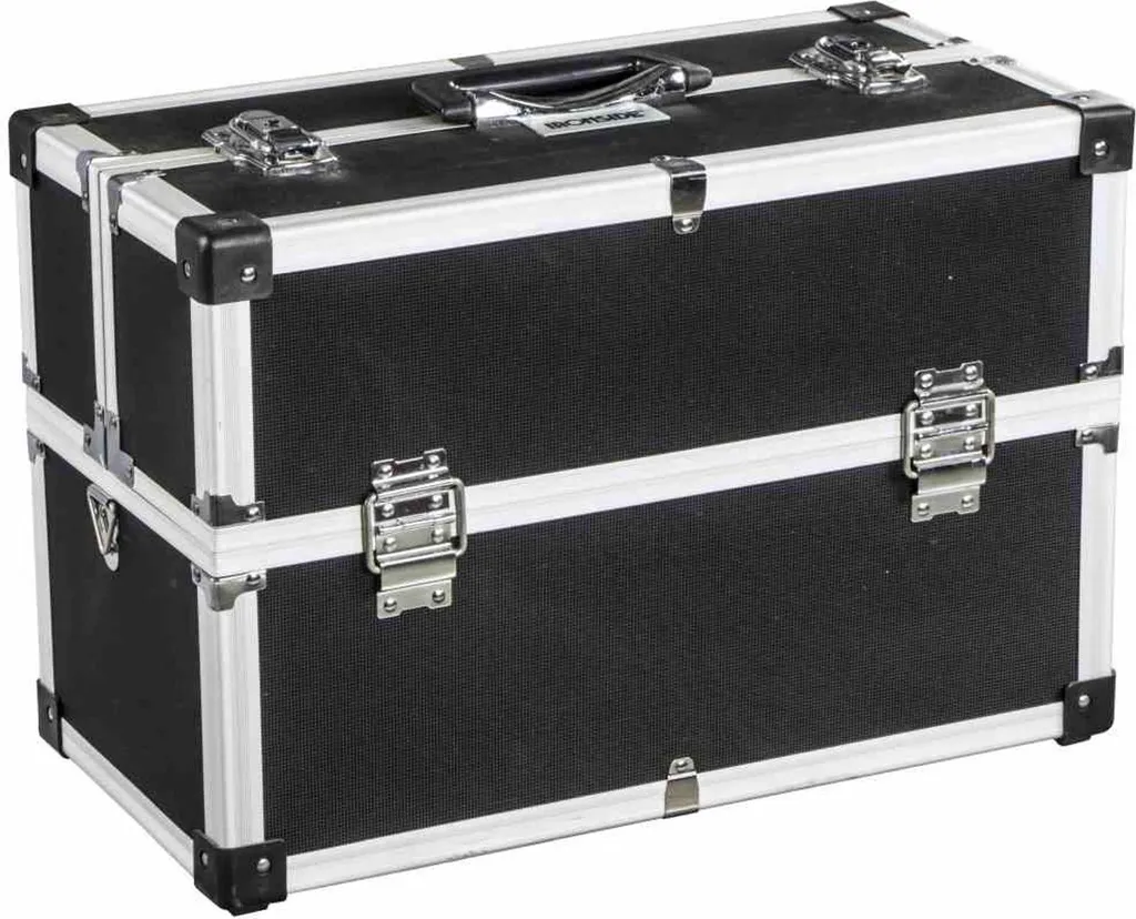 Rangement outils de chantier mallette aluminium 45cm ouverture totale