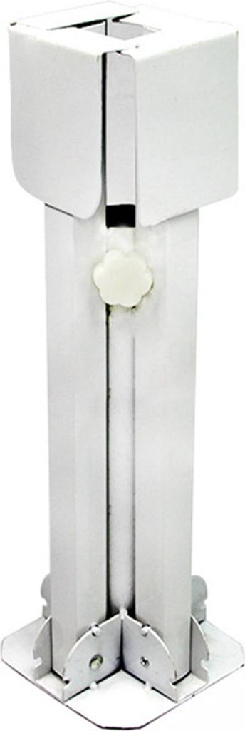 Tragbarer faltbarer Strandschirmständer Outdoor Patio Sonnenschirm Schirmständer Weiß