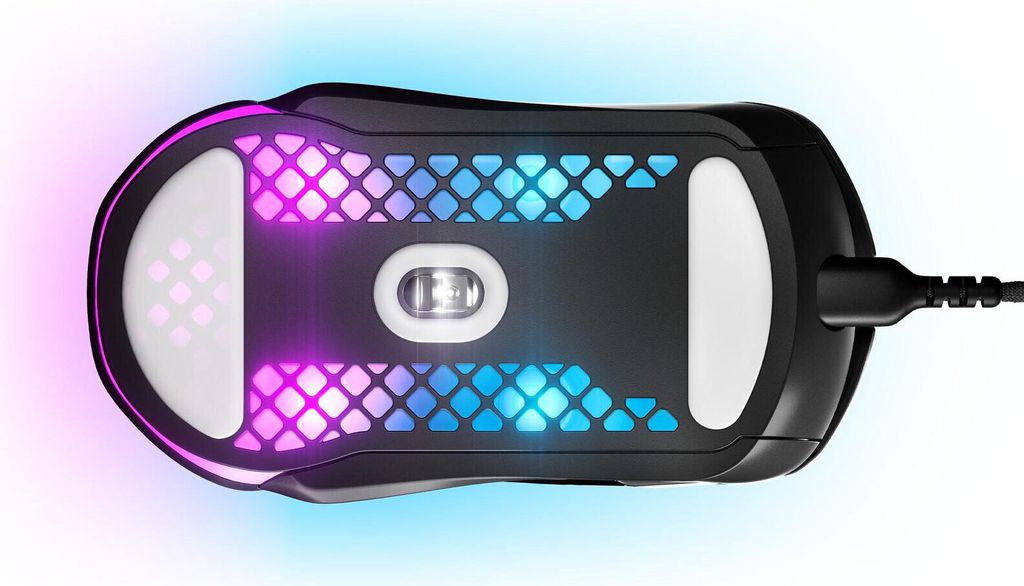 SteelSeries Aerox 5 - RGB Gaming-Mouse mit Öffnungen in der Oberfläche