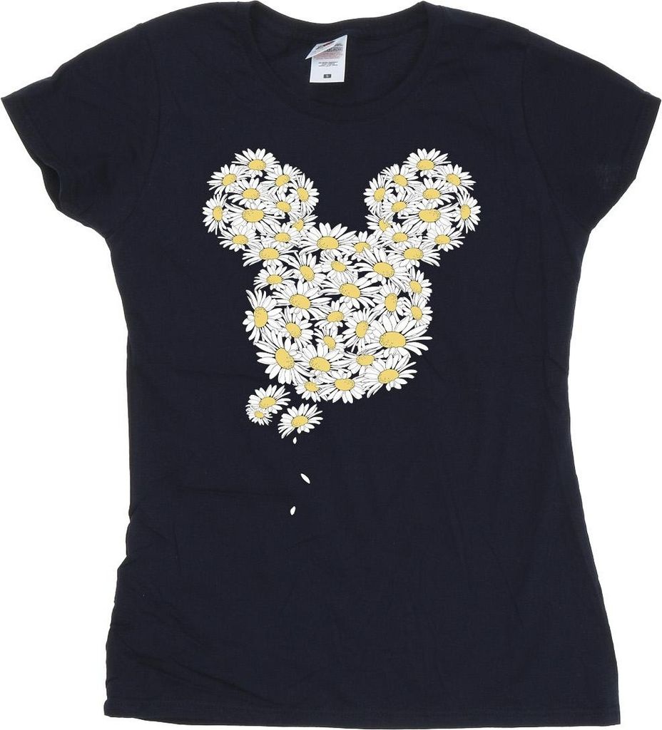 Mickey Mouse - T-Shirt für Damen BI52846 (L) (Marineblau)