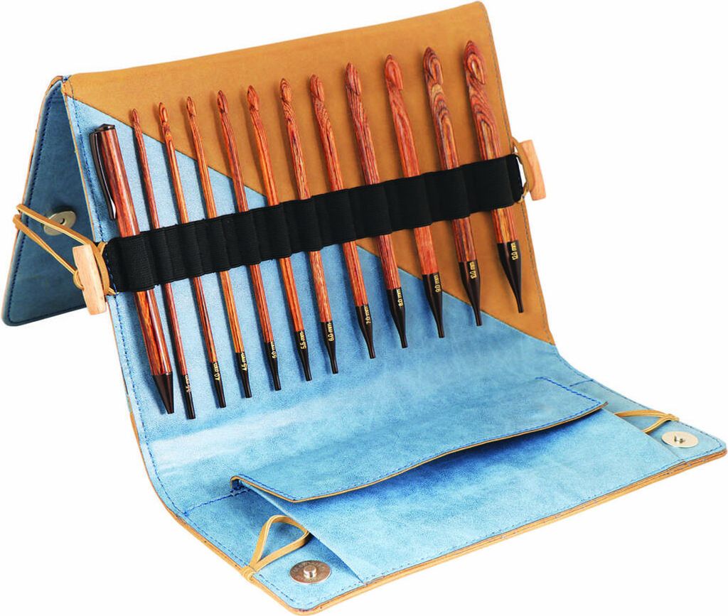 Knitpro Ginger Set Tunesisches Häkelnadeln Birkenholz