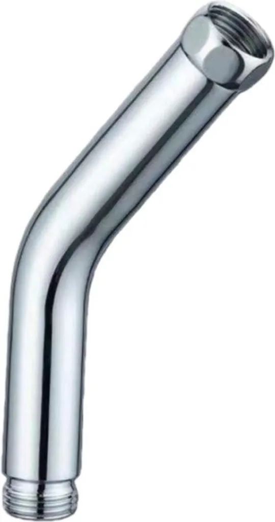 INF Gomito Doccia Rame Argentato 152mm 135° | Specifiche Idrauliche