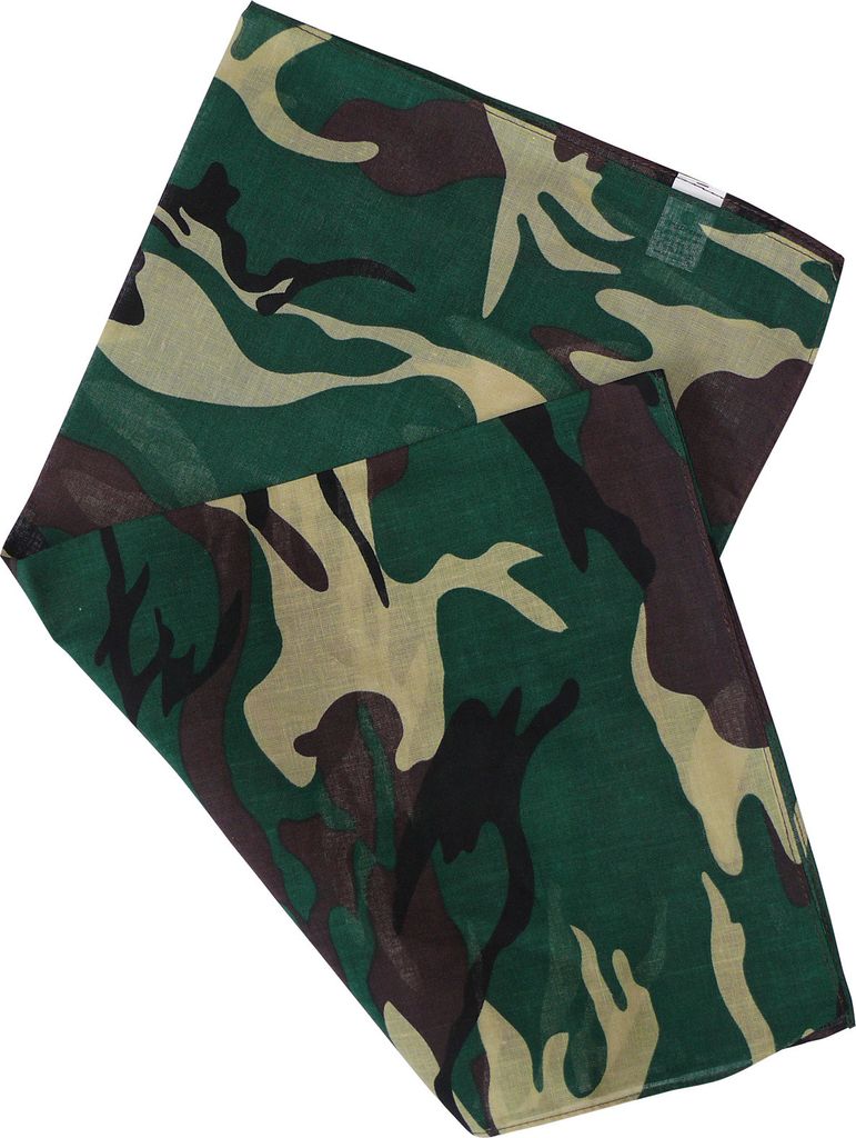 Bandana 100% Baumwolle 54x54 cm – Halstuch, Kopftuch, Produktbild 
