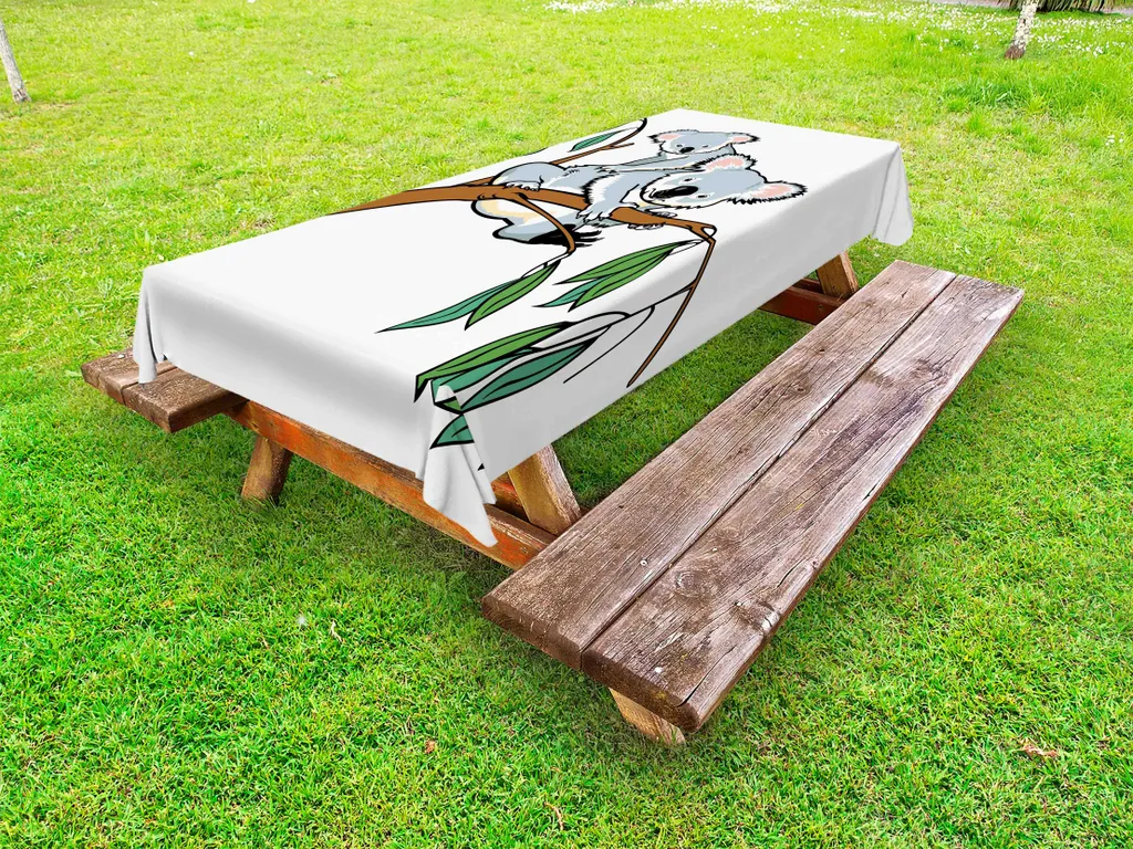 Tovaglia Rettangolare Outdoor ABAKUHAUS Koala 145x210 cm - Offerta