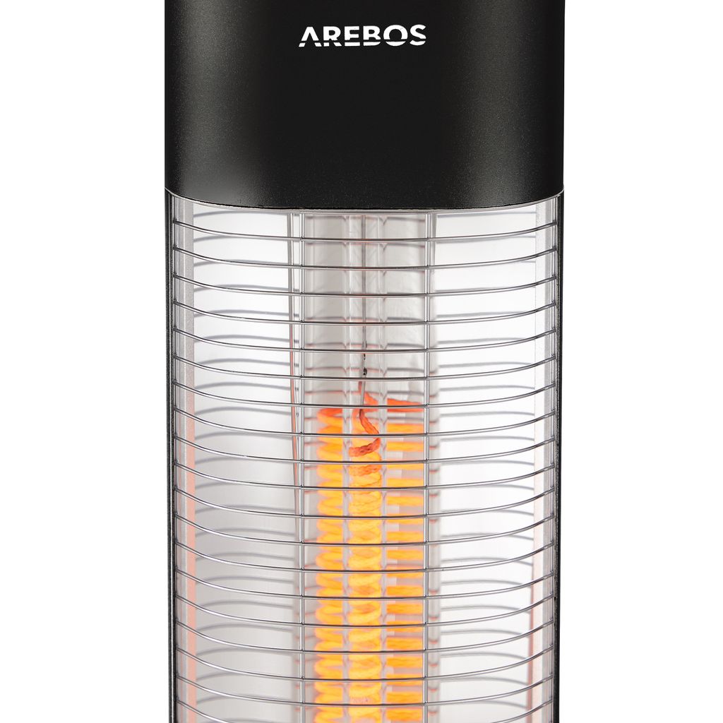 AREBOS Promiennik stojący 2000 W, 2 ustawienia ciepła, Zdjęcie produktu 9