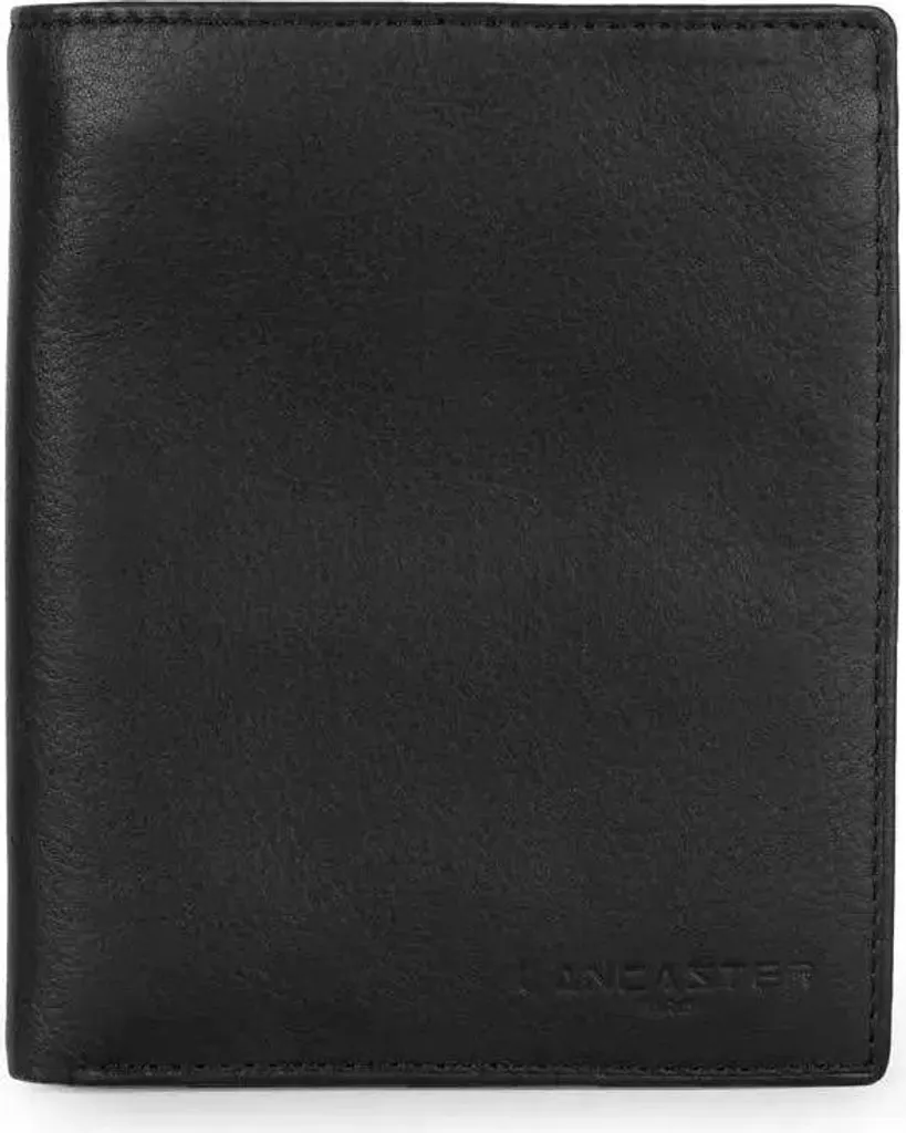 Lancaster Soft Vintage 120-14 Nero - Portafoglio Pelle Alta Qualità