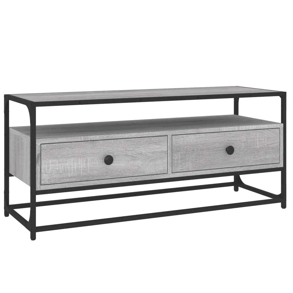 Offerta Mobile TV SYFAX Grigio Sonoma 100cm - Legno Multistrato Extra