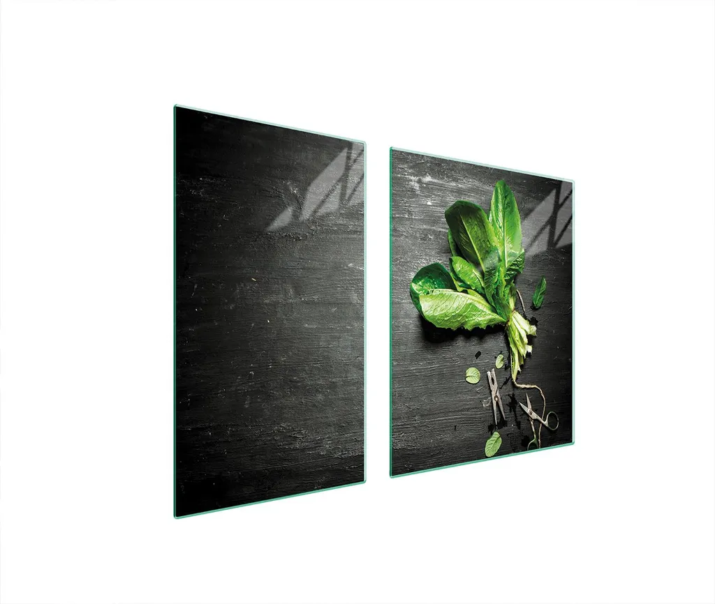 Copri Piano Cottura in Vetro 100x52 Design Spezie | Piastre Multiuso