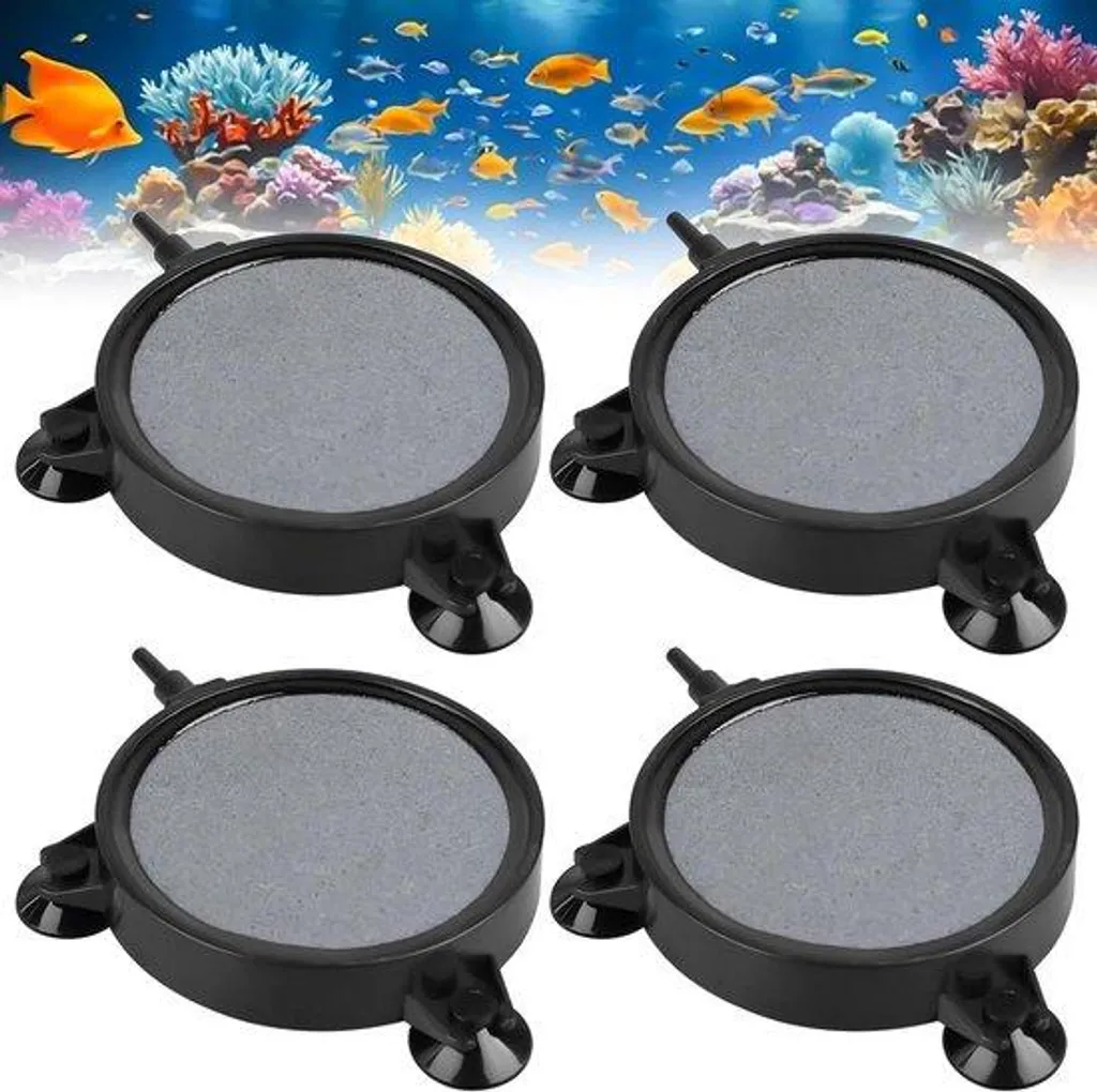 Bulleur aquarium 100 mm à fines bulles en minéral pour aération optimale