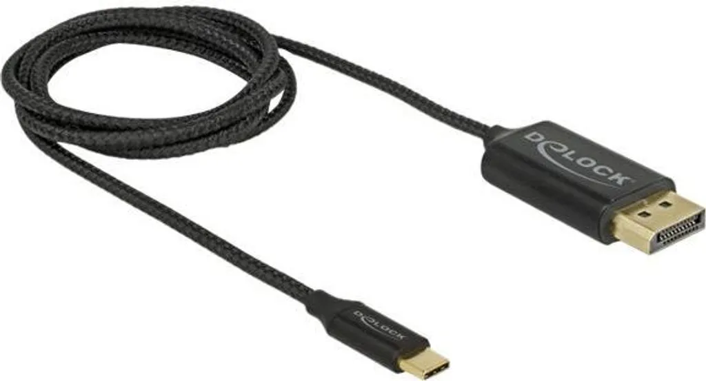 Cavo Gaming USB-C a DisplayPort Delock 4K 60Hz 1m | Zero Lag 85255