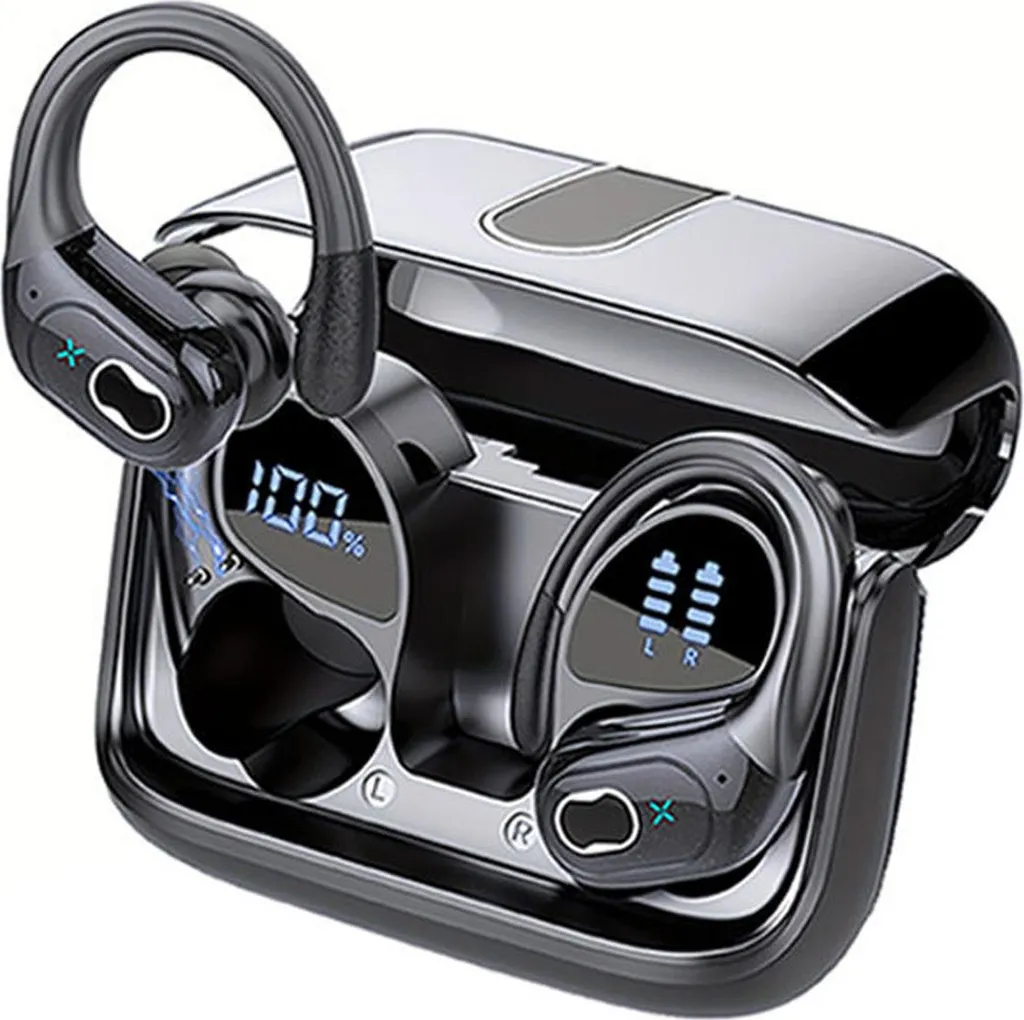 Wasserdichte Knochenschall-Ohrhörer BT – 8 Stunden Laufzeit, Hi-Fi Sound, ergonomischer Ohrbügel