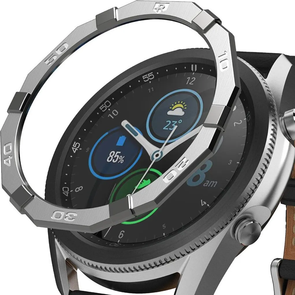 Ringke Bezel Styling pour Samsung Galaxy Watch 3 45mm Acier GW3-45-47