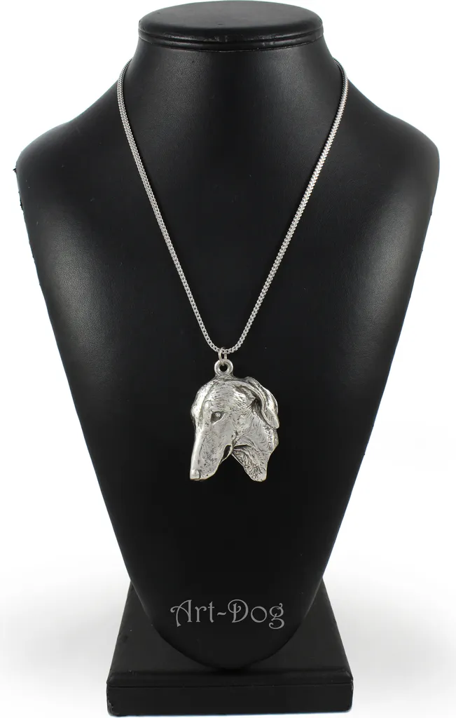 Ciondolo Azawakh II Art-Dog | Collana Cane in Argento fatta a Mano